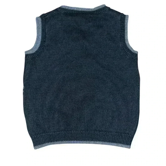 Train printed sweater vest baby 24 mo 2T - Picture 2 of 3